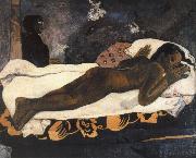 Paul Gauguin l esprit des morts veille oil